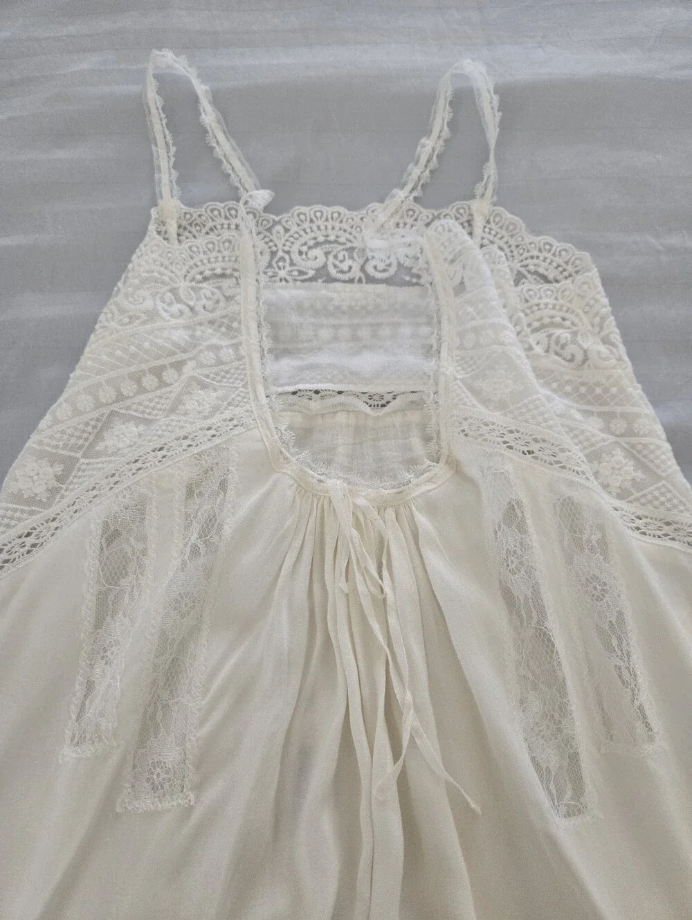 Spell Peaches Slip Dress SZ L NWT